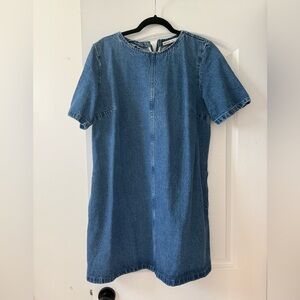 A&F Denim Tee Shift Dress